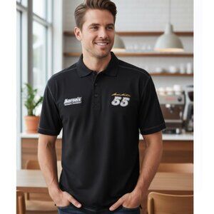 Nascar Michael Waltrip Polo Shirt Racing Large #55 Chase Embroidered Mens L